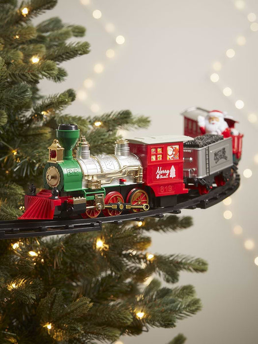 Light Up Jolly Tree Train