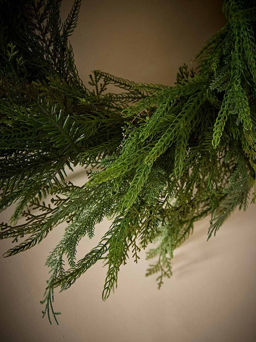 Fabulous Faux Cedar Wreath
