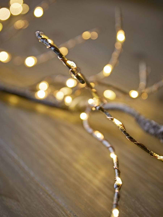 Frosted Light Up Willow Garland