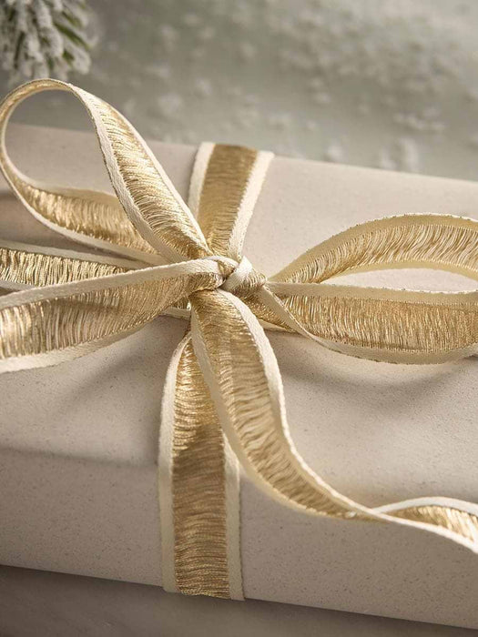 Metallic Curling Ribbon - Cream 15m