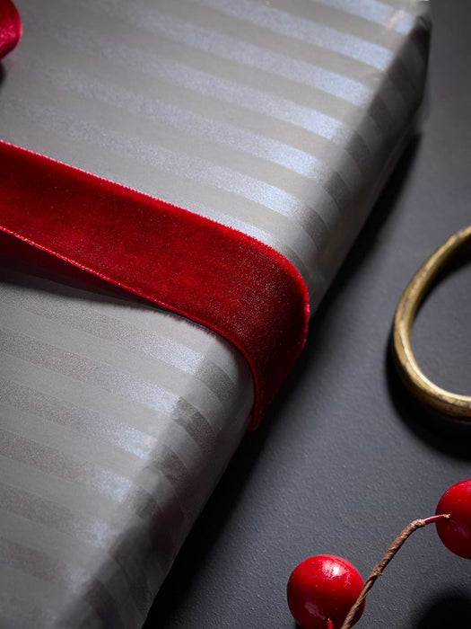 Velvet Ribbon - Berry Red 10m