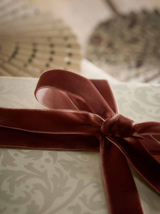 Velvet Ribbon - Dusky Mauve 10m