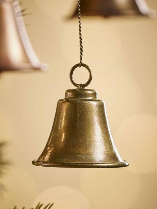 Four Metal Hanging Bells