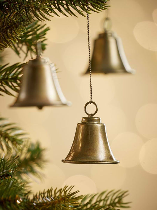 Four Metal Hanging Bells