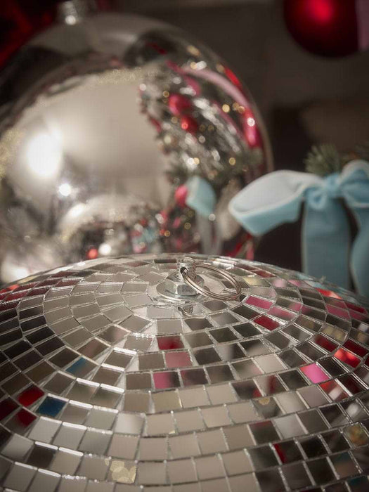 Supersized Disco Ball - Silver - 40cm
