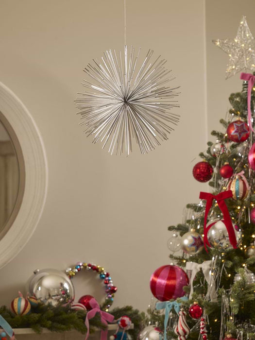 Hanging Tinsel Starburst - Small