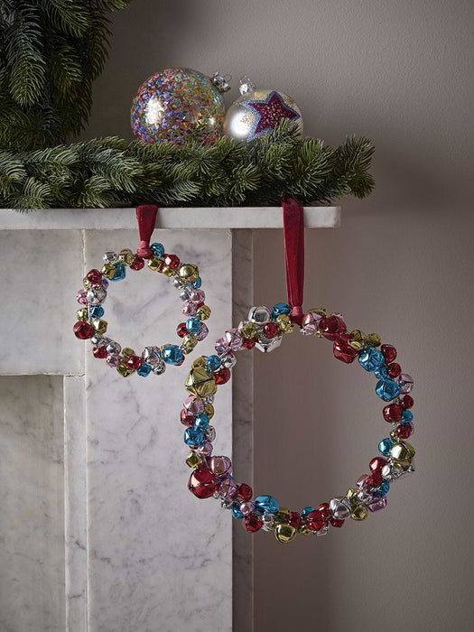 Two Jingle Bells Hanging Decorations