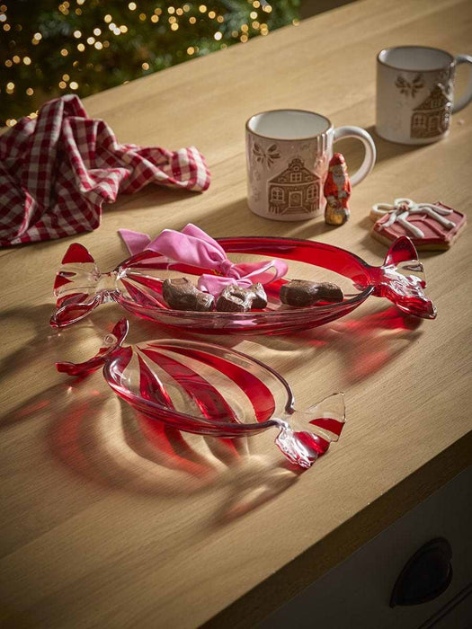 Glass Sweetie Plate - Large