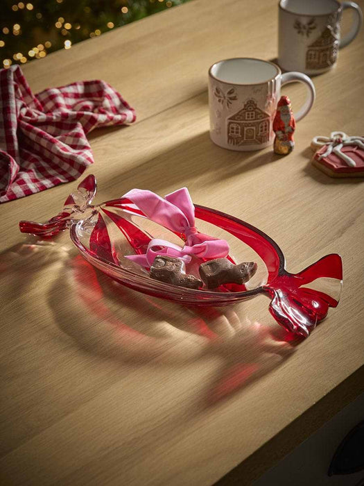 Glass Sweetie Plate - Large