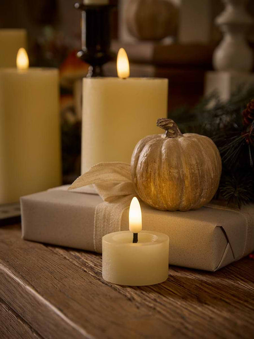 Seven Piece Remote Controlled LED Candle Set