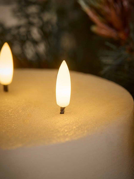 Cinnamon & Spruce LED Candle