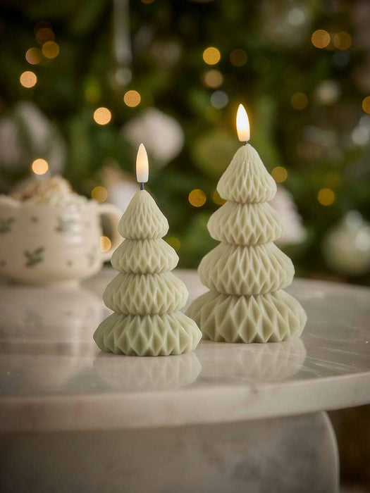 Honeycomb Tree LED Candle - Small