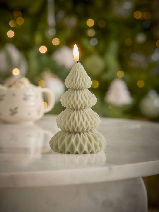 Honeycomb Tree LED Candle - Small