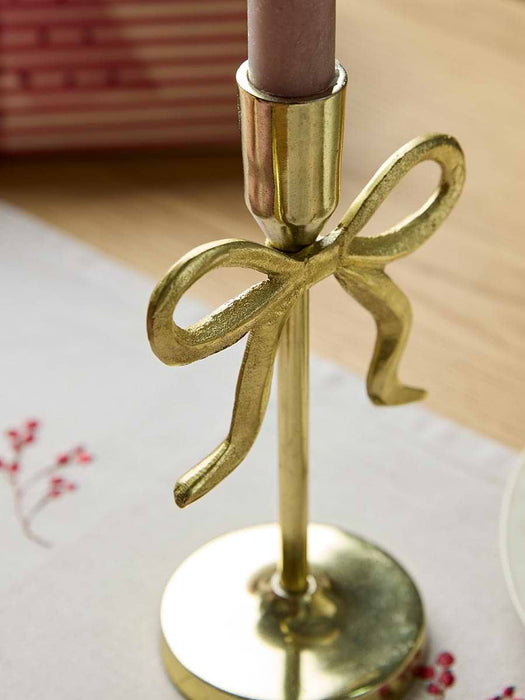 Fabulous Bow Dinner Candle Holder