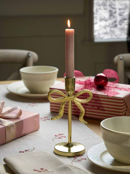 Fabulous Bow Dinner Candle Holder