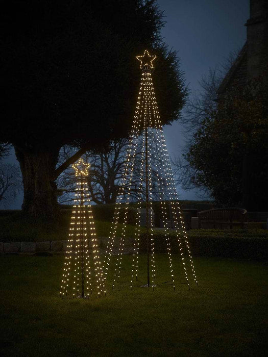 Light Up Cone Tree Tower - Small