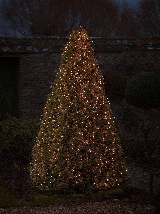 Two Tone Outdoor Twinkle Cluster Lights