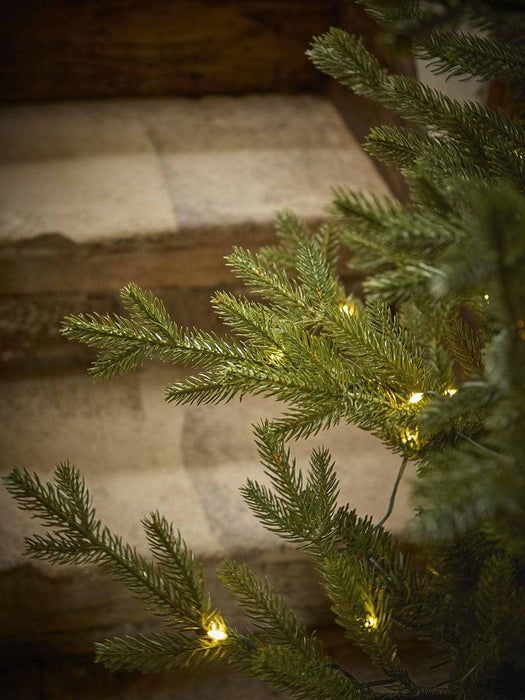 Indoor Outdoor Light Up Potted Pine Tree