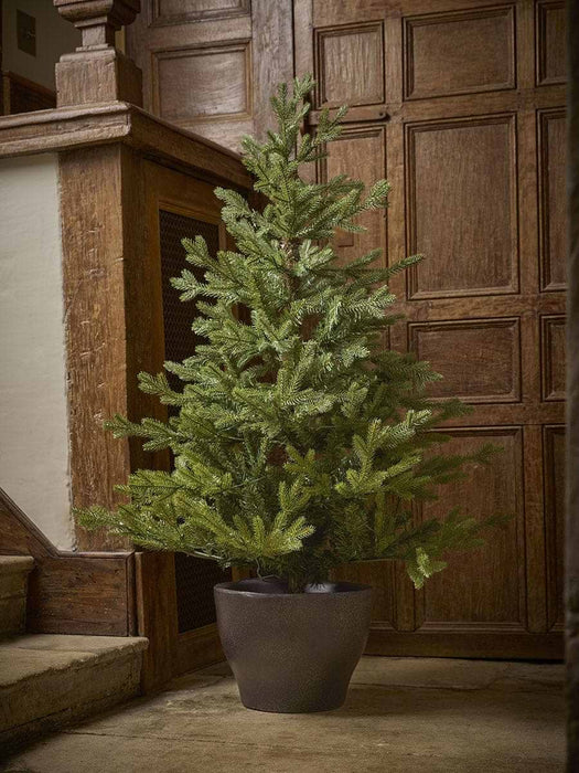 Indoor Outdoor Light Up Potted Pine Tree