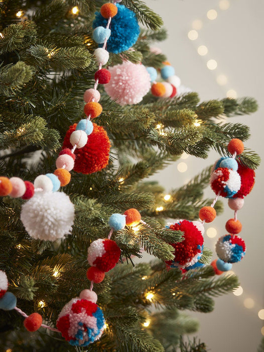 Two Pom Pom Garlands