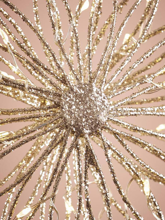 Flower Silhouette Light Up Tree Topper