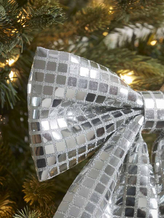 Four Disco Tree Bow Clips