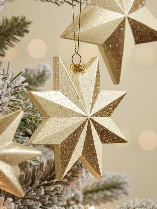 Three Shatterproof Hanging Stars