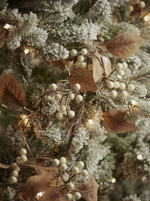 Glittered Snowberry Garland
