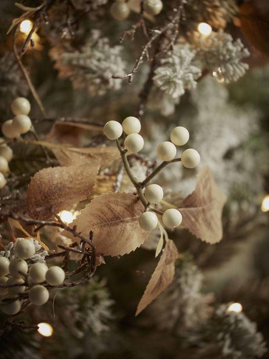 Glittered Snowberry Garland