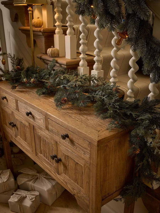 Faux Foraged Cypress Garland