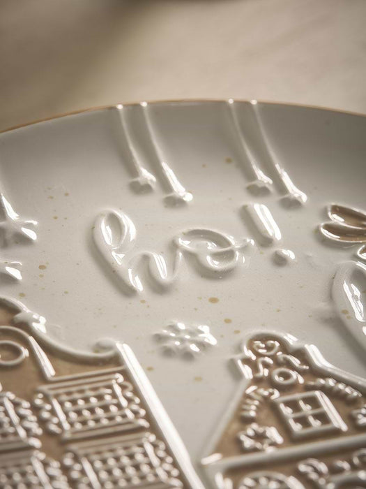 Four Gingerbread House Bowls