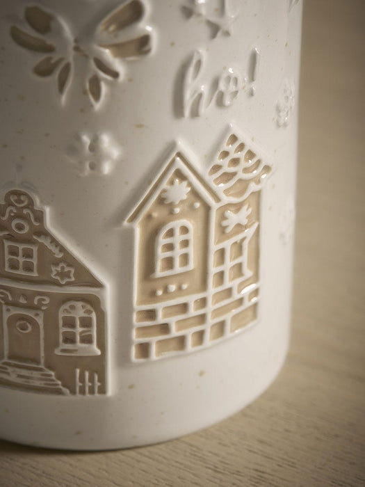Four Gingerbread House Bowls
