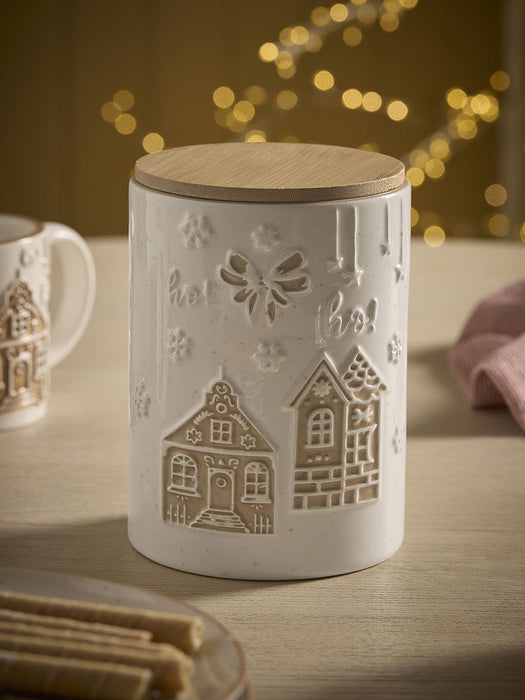 Four Gingerbread House Bowls