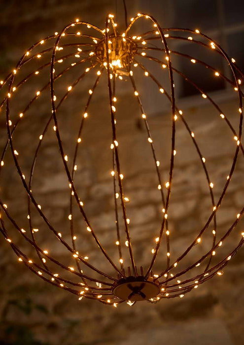 Light Up Hanging Sphere - Small