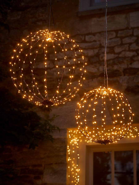 Light Up Hanging Sphere - Large