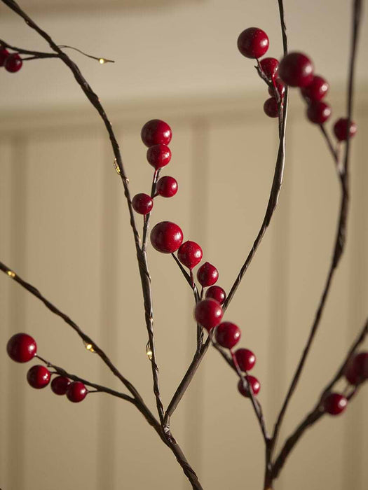 Light Up Red Berry Spray