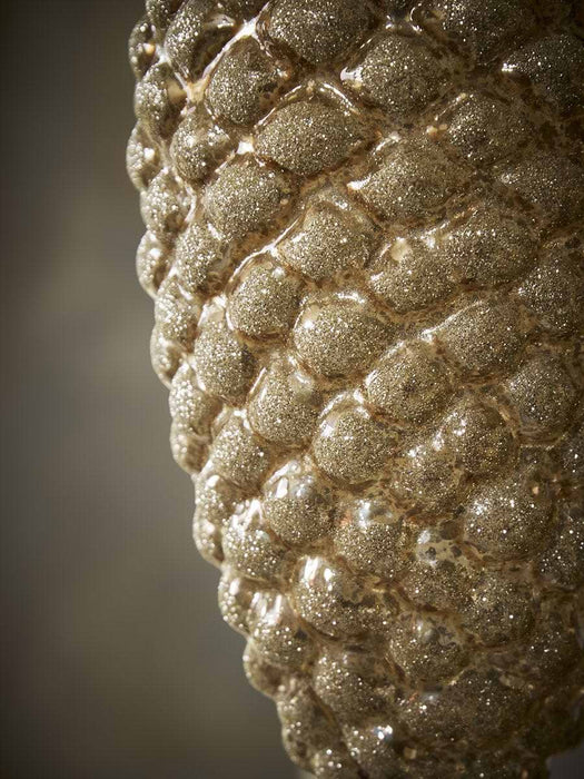 Oversized Hanging Glass Pinecone