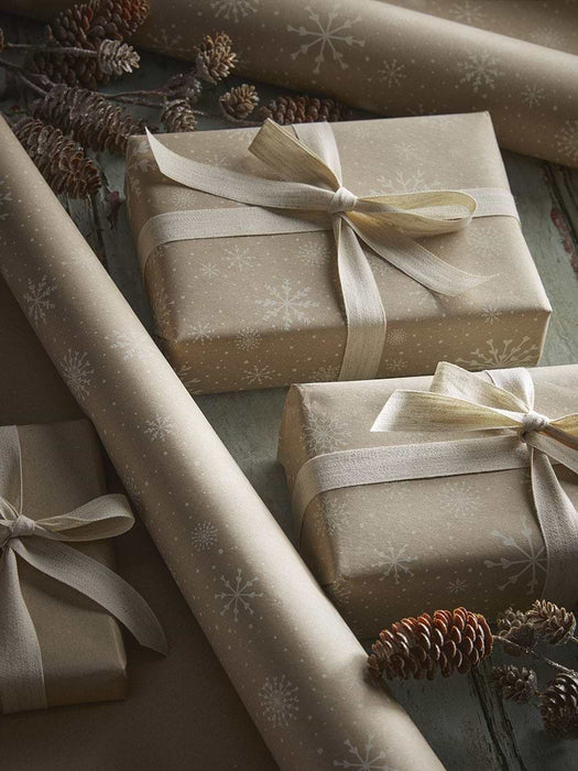 Winter Snowflakes Wrapping Paper