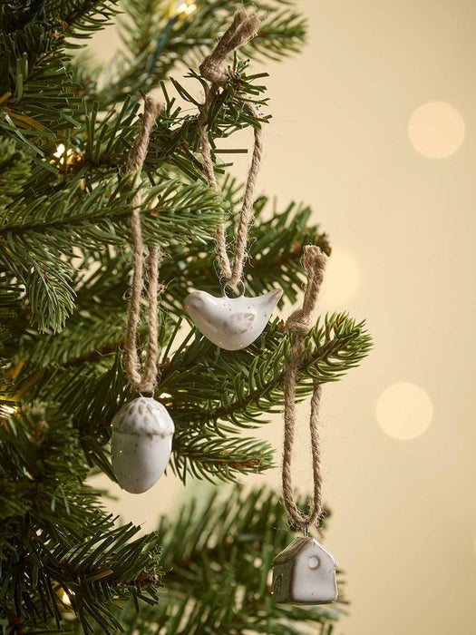 Three Miniature Autumn Hanging Decorations