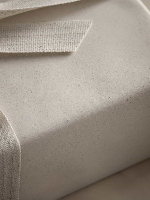Cream Grass Fibre Wrapping Paper - 5m
