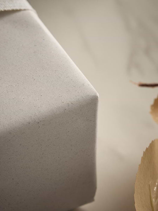 Cream Grass Fibre Wrapping Paper - 5m
