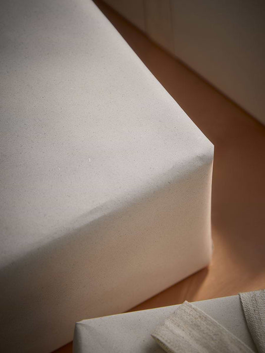 Cream Grass Fibre Wrapping Paper - 5m