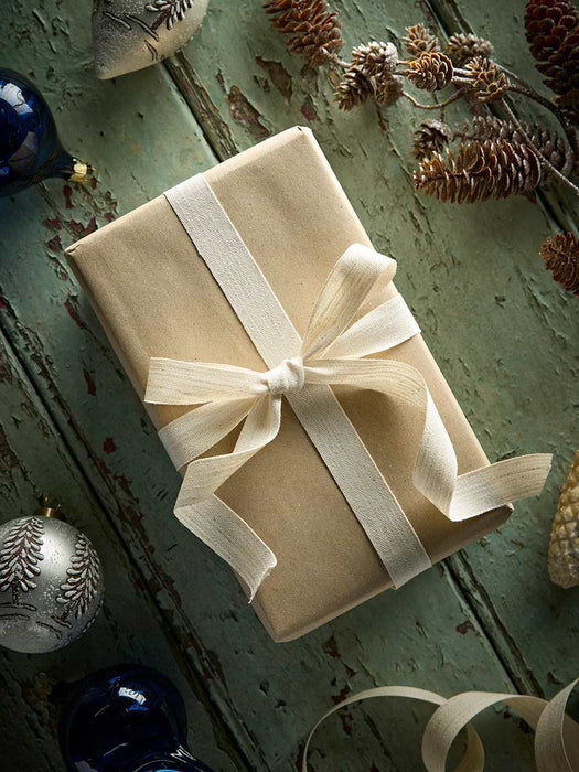 Neutral Woven Ribbon 10m