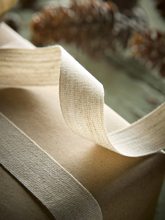 Neutral Woven Ribbon 10m