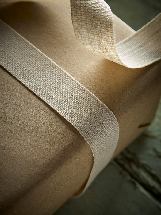 Neutral Woven Ribbon 10m