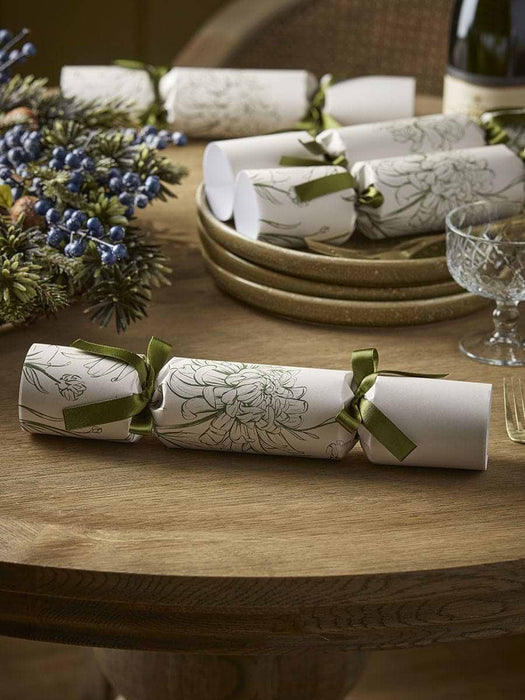 Two Luxury Handmade Chrysanthemum Crackers