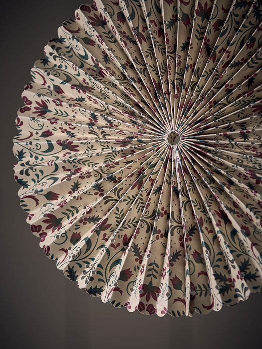 Four Patterned Hanging Paper Decorations