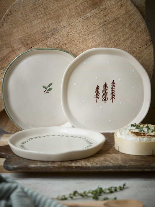 Small Holly Serving Plate