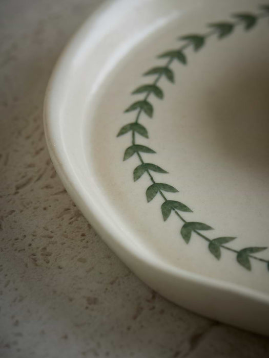 Small Laurel Serving Plate