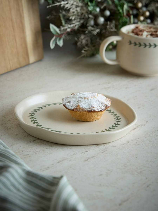 Small Laurel Serving Plate